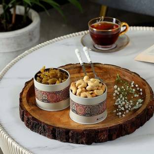 JARSOME Airtight Kitchen Container Set for Spices, Cookies, Dals - 450 ML/pc  - 900 ml