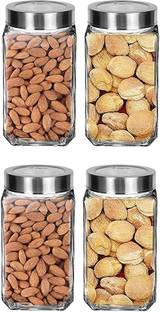 TINSUHG Glass Cookie Jar  - 1000 ml
