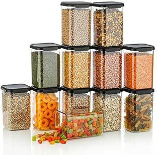 ENTRYZONE Plastic Grocery Container  - 1100 ml
