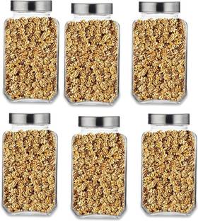 CROCO JAR Glass Grocery Container  - 3000 ml