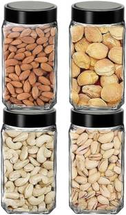 vency shoppy Glass Grocery Container  - 1000 ml