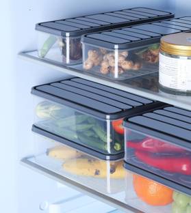RK EMPIRE Plastic Fridge Container  - 1200 ml