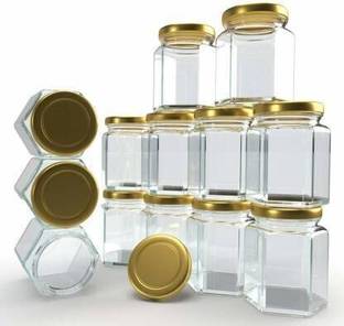 Urva Fashion Glass Grocery Container  - 250