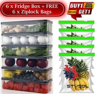 Stysol Plastic Fridge Container  - 1200 ml