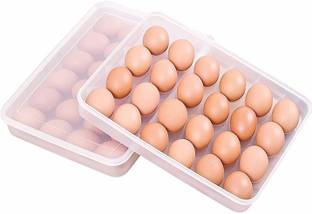 JIGSHTIAL Plastic Egg Container  - 2 dozen
