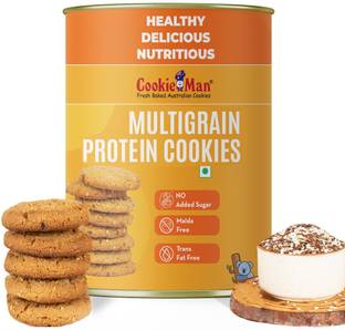 Cookieman Sugar Free Protein Cookies | Healthy Cookies Biscuit