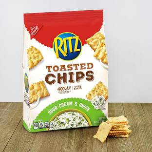 Ritz Global Sour Cream and Onion Toasted Chips Delicious Cracker