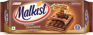 Malkist Double Chocolaty Cream Cracker Biscuit