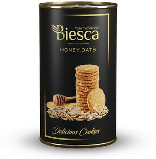 Biesca Natural Honey Oats Cookies , Premium Handmade Biscuit Cookies Biscuit