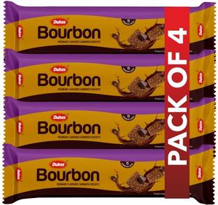 Dukes Bourbon Premium chocolate flavoured Cream Sandwich Biscuit