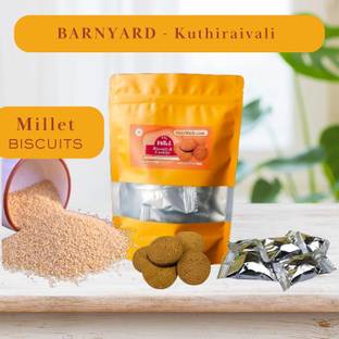 Ooty Made.Com Healthy & Tasty Nutritious Barnyard Millet Biscuits & Cookies with Zero Maida Bakery Biscuit
