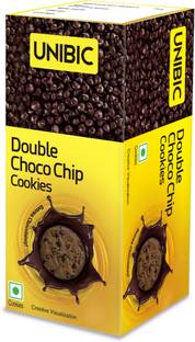 UNIBIC Double Choco Chip Chocolate Cookies Biscuit