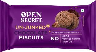 OPEN SECRET Chocolate Biscuit Cookies | Healthy Snacks | Unjunked Biscuit | Bakery Biscuit