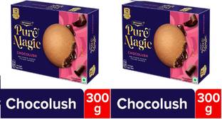 BRITANNIA Pure Magic Chocolush Cream Cracker Biscuit