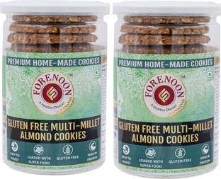 Fore Noon Multi Millet Gluten free Almond Jaggery Cookies Biscuit