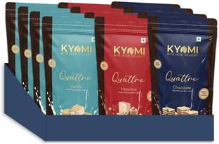 Kyomi Wafer Cubes Value Pack Perfect for Birthday Return Gifts! Pack of 12 Assorted Biscuit