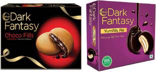 Sunfeast Dark Fantasy Yumm Fills Cream Cracker Biscuit