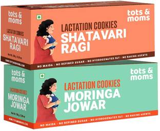 TOTS AND MOMS Tots & Moms Shatavari Ragi, Moringa & Jowar Lactation Cookies Cookies Biscuit