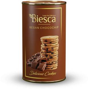 Biesca Besan Chocochip Cookies with Milk and Butter Cookies Biscuit
