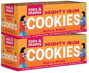 TOTS AND MOMS Healthy & Nutritional Mighty Iron Cookies for Moms | Multi Grain Biscuit