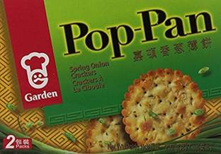 Decadent Foods Pop Pan Spring Onion and Delicious Chive Crackers Cracker