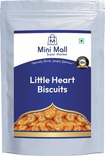 MINIMALL SUPER MARKET Sweet Little Heart Biscuits Heart Shaped Biscuits Tea Time Biscuit Bakery Biscuit
