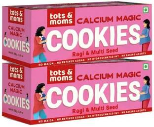 TOTS AND MOMS Healthy & Nutritional Calcium Magic for Adults | Ragi & Multiseed Cookies Biscuit
