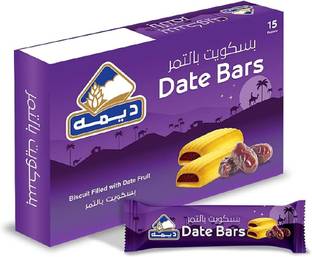 Deemah Date Bars Biscuit Filled With Date Fruit Healthy Snacks High Fiber Biscuit