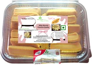 Rens Farms Baked Delight Hand Rolled Premium Milk Cookies Biscuit