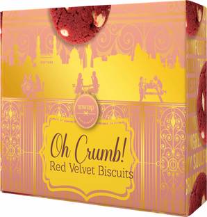 Unwrap Happiness Oh Chrumb Red Velvet Cookies 350g | Cookies Biscuits Cookies Biscuit