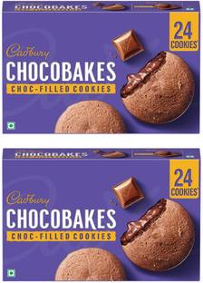 Cadbury CHOCOBAKES COOKIES FILLED WITH CHOCOLATE JEEBH LABLABAYE YUM YUM Cookies Biscuit