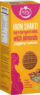 Early Foods Bajra & Barnyard Millet Cookies with Almonds 150g Cookies (150 g) Cookies Biscuit