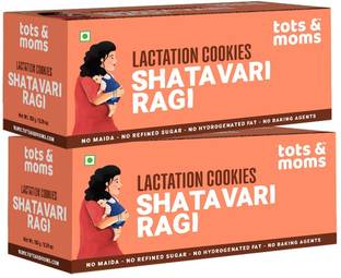 TOTS AND MOMS Shatavari Ragi Lactation Cookies Pack of 2 Cookies Biscuit