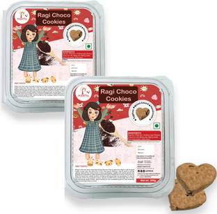 Pueritia Ragi Choco Cookies Made with Ragi |No Palm Oil, No Maida, No Preservatives| Cookies Biscuit