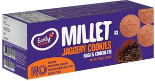 Early Foods Ragi & Chocolate Jaggery Cookies 150g Cookies (150 g) Cookies Biscuit