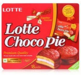 Lotte ChocoPie-18Pcs Cookies Biscuit