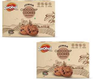 Zerobeli Jowar Chocochip Cookies | Goodness of Whole Wheat & Oats, No Preservatives Cookies Biscuit