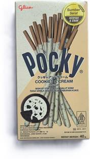 Pocky Cookies & Cream Flavour Biscuit Sticks Imported Assorted Biscuit