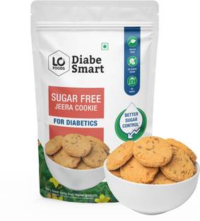 DiabeSmart Diabetic Jeera Cookies|Sugar Free Digestive Biscuits|High Fibre No Maida Snacks Digestive Biscuit