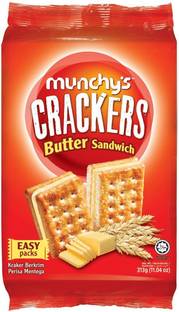 Munchy's Butter Sandwich Cracker 313g Cream Cracker Biscuit