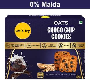 Let's Try Oats Choco Chip Cookies Biscuit