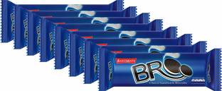 BAKEMATE BRO Choco Sandwich Biscuits Combo Pack of 8 Cream Sandwich Biscuit