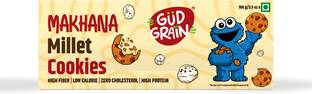 Gud Grain Makhana Millet Cookies | Made with Makhana, Millets, Atta & Coconut | No Maida | Cookies Biscuit