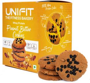 Unifit Whey Protein Peanut Butter Cookies Bakery Biscuit