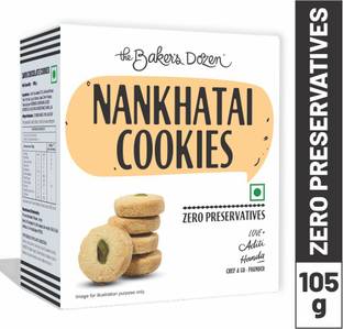 The Baker's Dozen Nankhatai Cookies | 24% Pure Ghee Cookies Biscuit