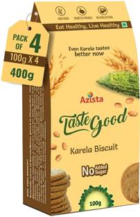 Azista Taste Good Karela Biscuit | No Added Sugar Digestive Biscuit