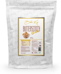 Bake King Butterscotch Chips Chunks Candy Bits, Crunchies for Cake, Ice Cream, Shakes, Pancakes, Muffins and Confections (200 Gm) Digestive Biscuit