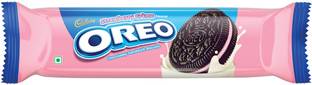 Cadbury Oreo Strawberry Flavour Cream Sandwich Biscuit
