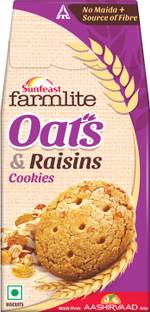 Sunfeast Farmlite Oats with Raisins Biscuits Digestive Biscuit