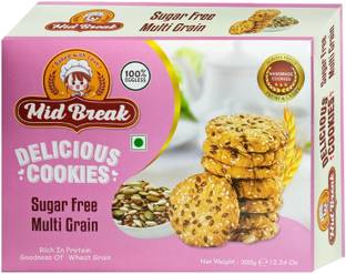 MidBreak No Sugar Multi Grains Cookies/Biscuits Cookies Biscuit